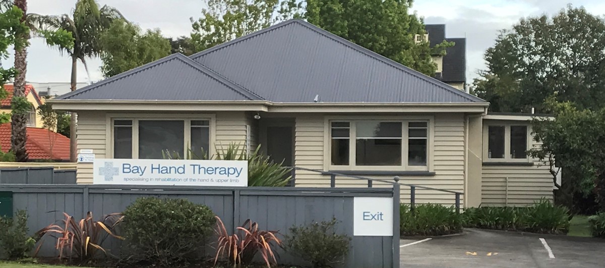 Bay Hand Therapy clinic on Fraser Street, Tauranga